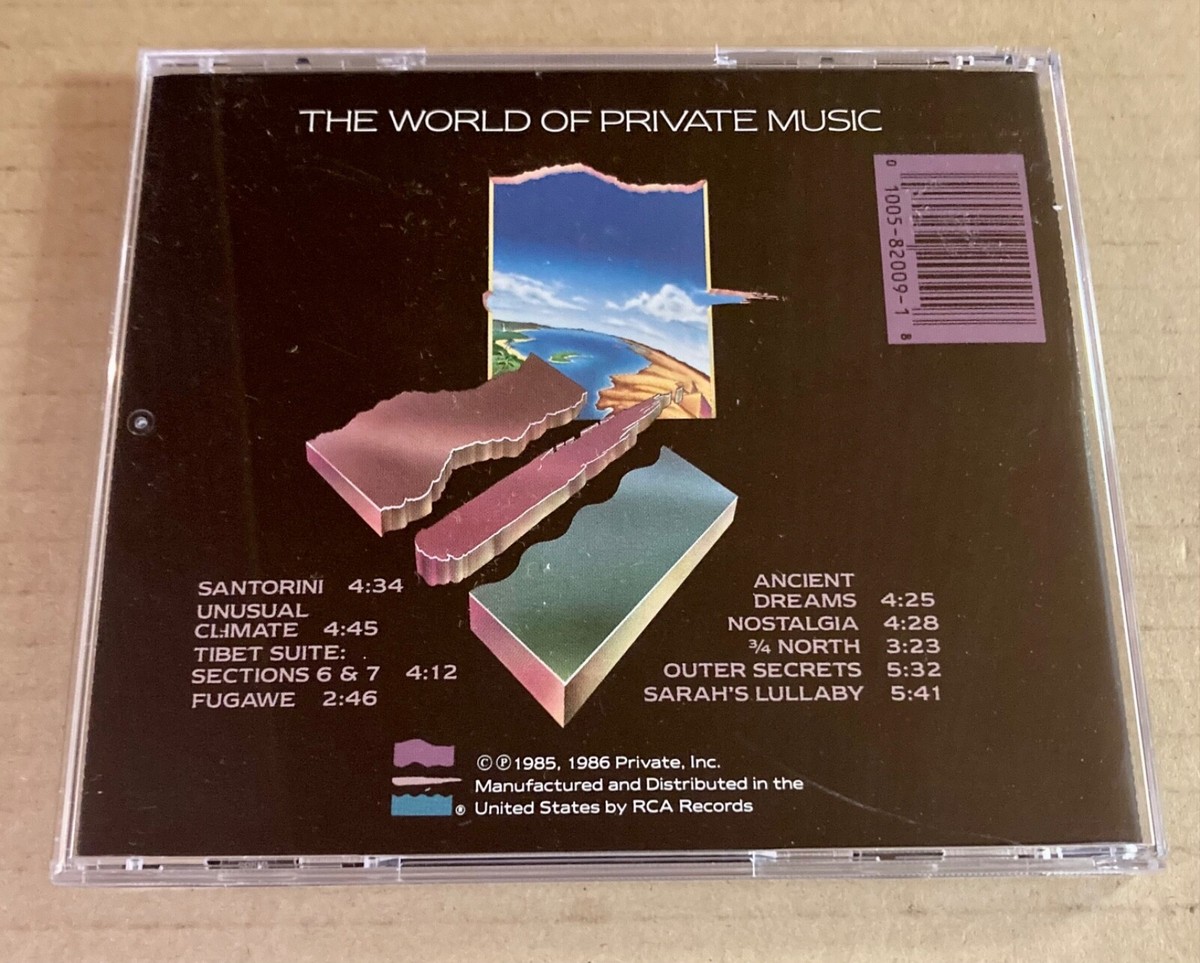 Rare Japan Import CD The World Of Private Music (1986) 9 Songs