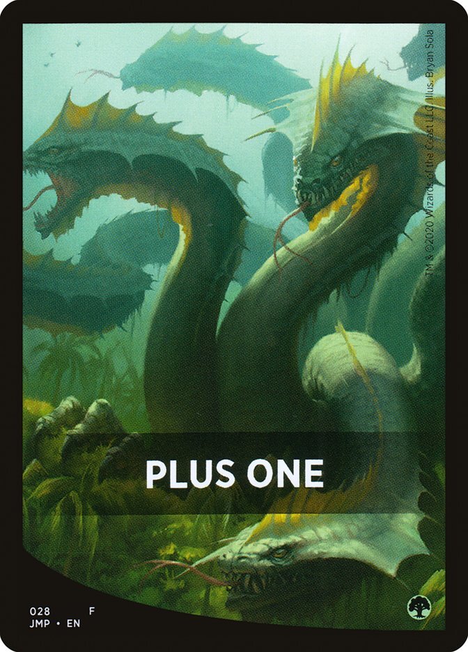 Plus One Theme Card [Jumpstart Front Cards] Magic MTG