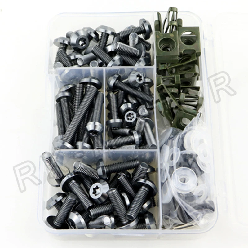 Fit For Triumph Tiger 1050 2007-2012 Complete Fairing Bolt Kit Body Screws - Image 3 of 4