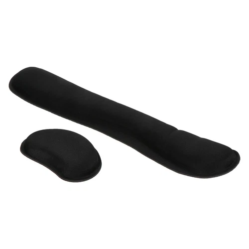  Memory Foam Wrist Guard Set Keyboard Rest Mouse Pad Pads Computer