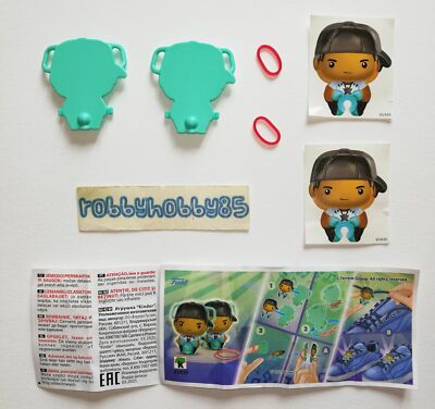Vu430 Accessories For Shoes + Paper Kinder Merendero Joy Italia 2021/2022 Funko