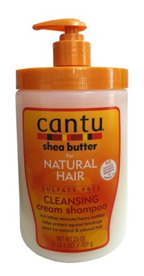 Cantu Shea Butter Natural Hair  Cleansing Cream Shampoo 709g VERSAND KOSTENLOS 
