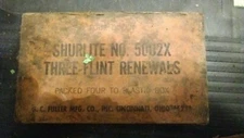 VINTAGE SHURLITE NO 5002X THREE FLINT RENEWALS