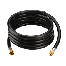 12FT Propane Extension Hose, 3/8 inch Female Flare Fitting x 3/8 inch Male Flare