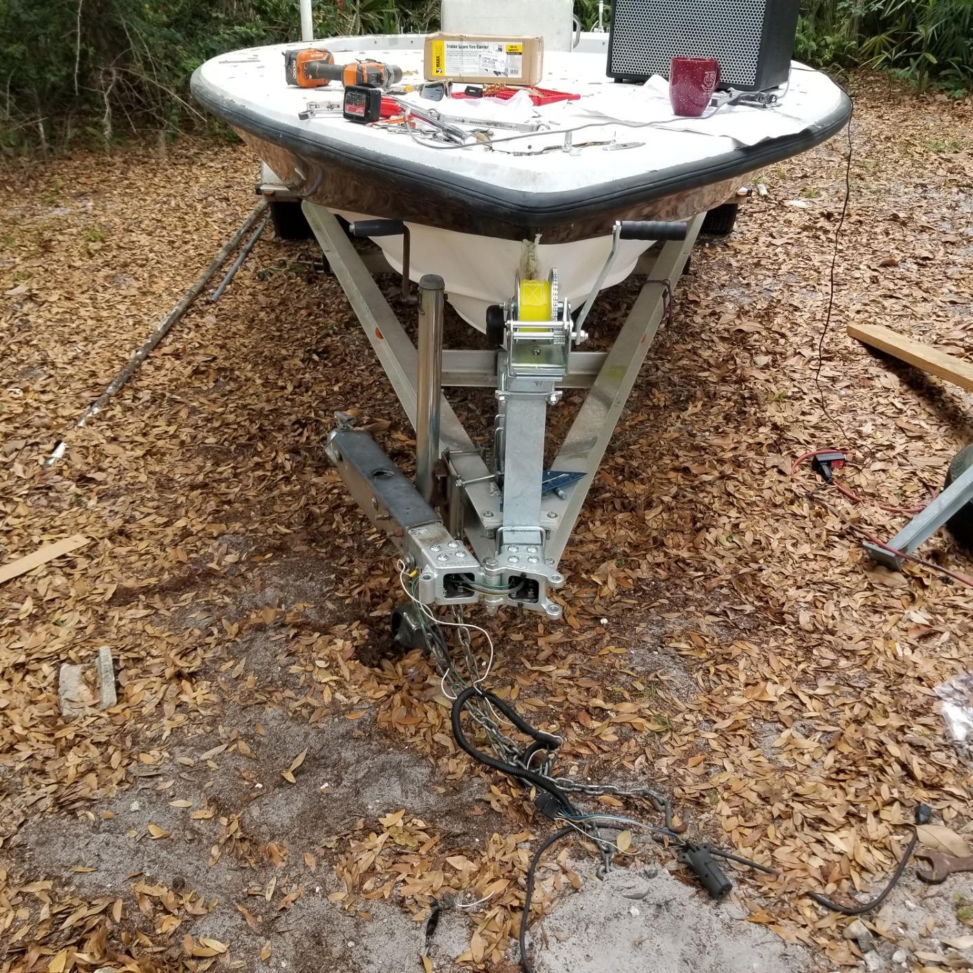 3" x 3" Folding Hitch Kit FoldAway Trailer Tongue Hinge Boat Trailer