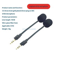 Replacement Microphone for Logitech G733 Headphone