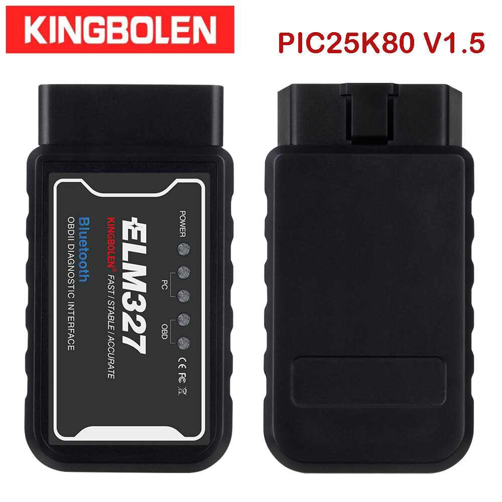 Bluetooth OBD2 OBDII Car Diagnostic Scanner Auto Fault Code Reader Tool ELM327-image