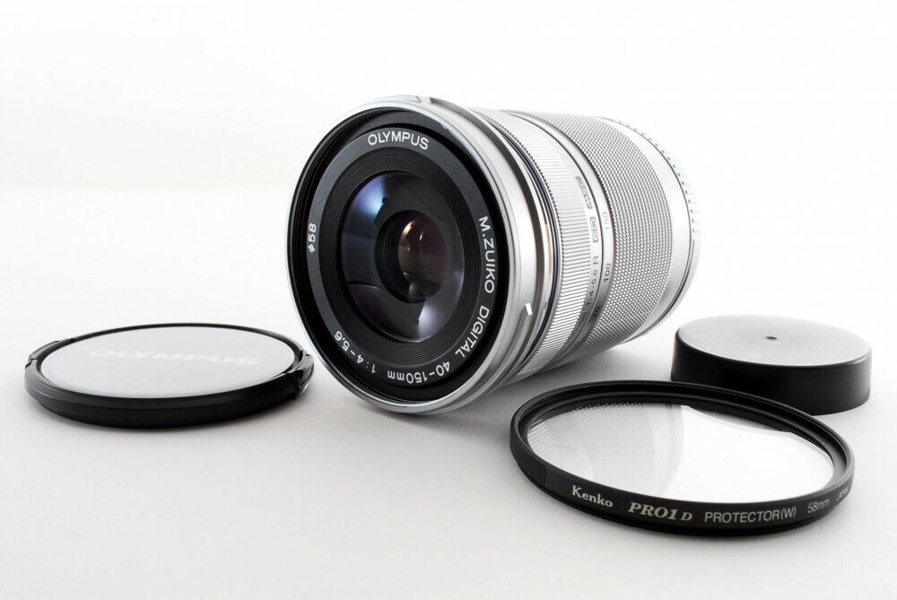 OLYMPUS M.Zuiko DIGITAL 40-150mm f/4-5.6 R ED MSC Silver [Exc+++