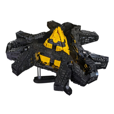 Ha'tak Goa'uld Spaceship Mothership MOC Building Blocks Bricks