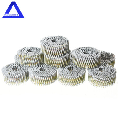 3600Pcs Siding Nails 1-1/2  x .092  15 Degree Collated Wire Coil Full Round Head