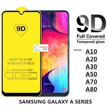 6 Pack Tempered glass screen protector Samsung Galaxy A10 20 20 30 40 50 51 70 9