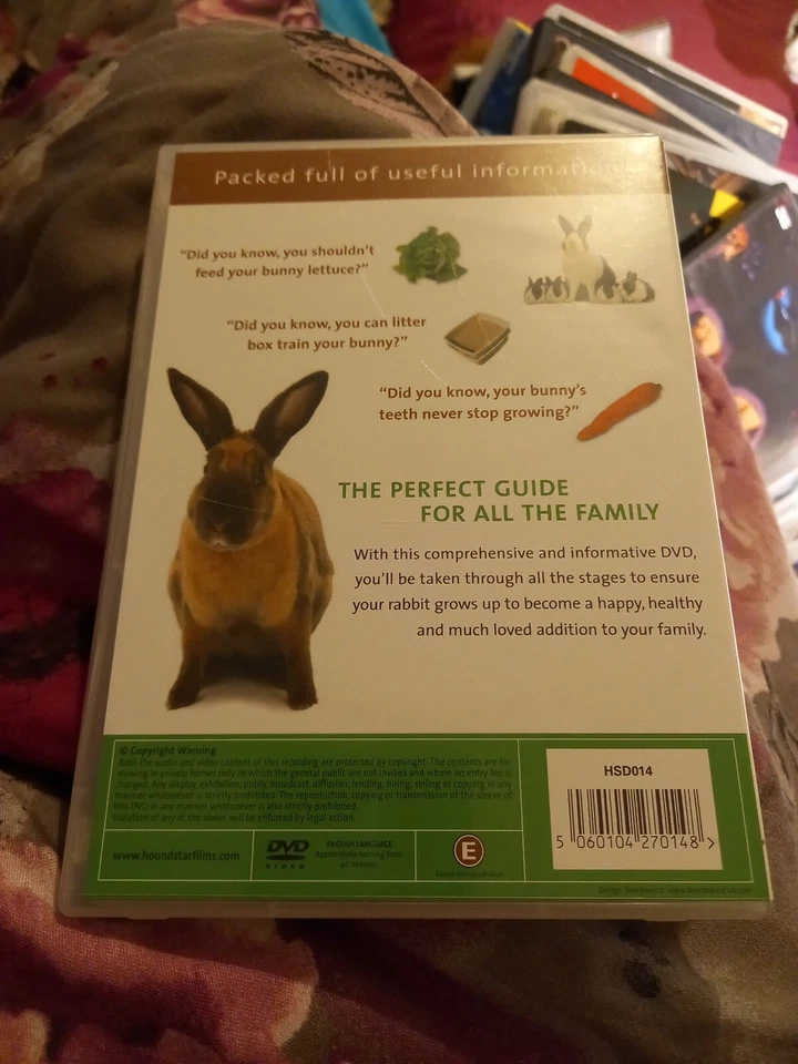 houndstars owners guide to the rabbit dvd  - Image 2 of 3