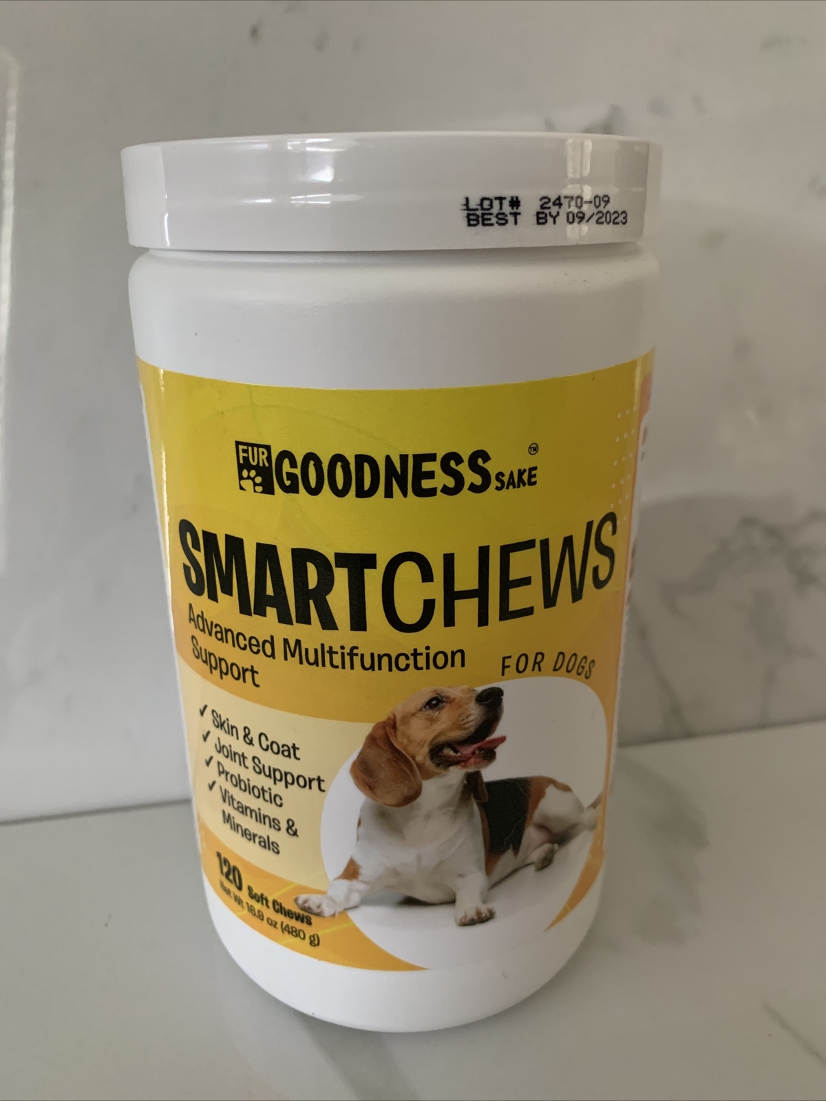 Dog Multivitamin Chews Dog Vitamins for Puppies and Adults Dog
