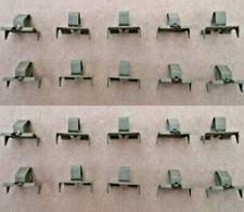 25 Vintage Doorquarter Channel Clips For Classic Chevy Pontiac Buick Olds Etc