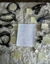 Lot of Cables DVI HDMI SVGA VGA Conversion TV Video Cable Variety of Length 