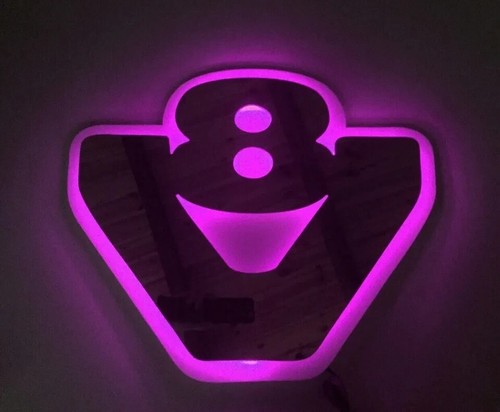 V8 Silver Mat 3D NEÓN RGB LED Placa Iluminación Letrero 22 Modos Dinámicos Camiones 24V - Imagen 7 de 17