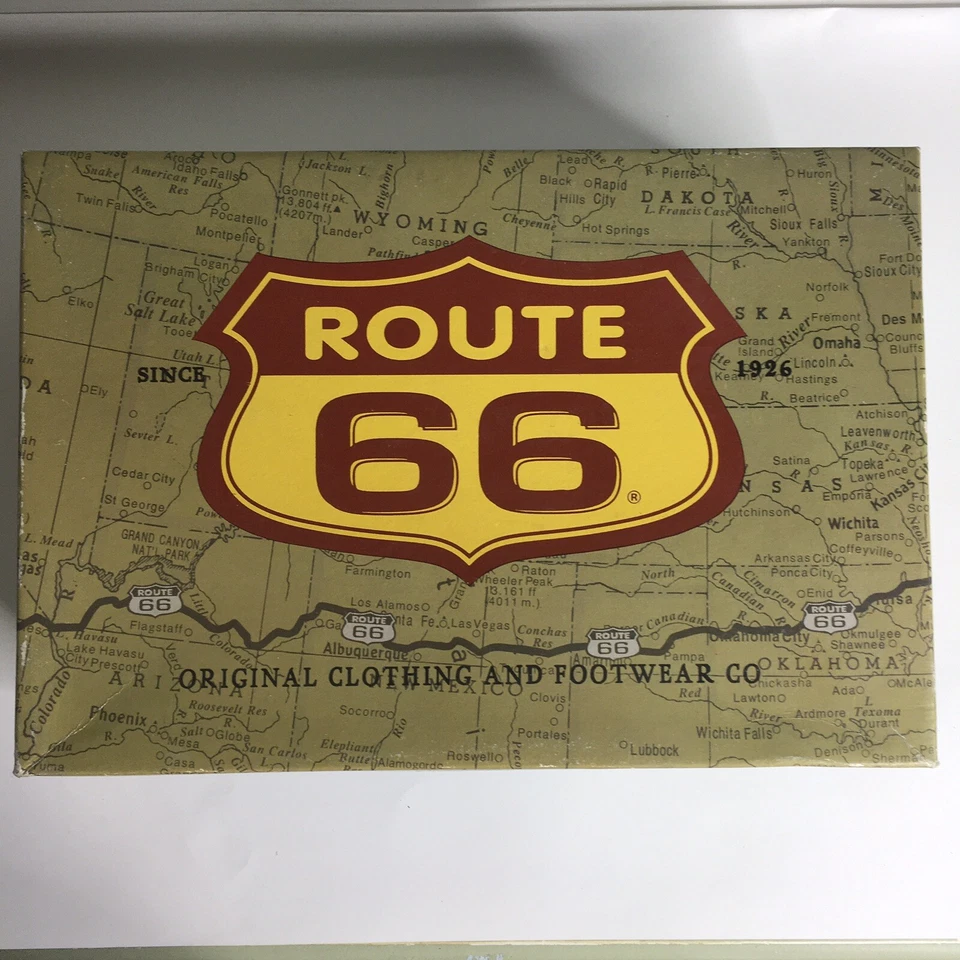 Route 66 Shoes Men Size:9.5 Black Lace Up Casual Dress Shoes Synthetic Upper - Image 2 of 4