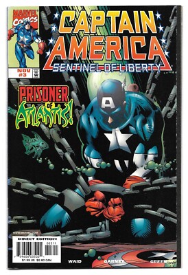 Captain America Sentinel Of Liberty #3 : NM : ''Sins of the Mother'' : Human Torch