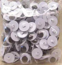 Sassy Bears 20mm Wiggle Eyes with Sew On Backs (25pairs)