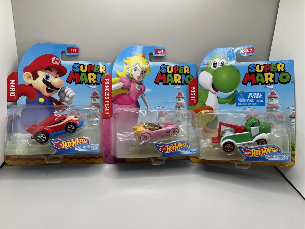 Hot wheels super mario set sales