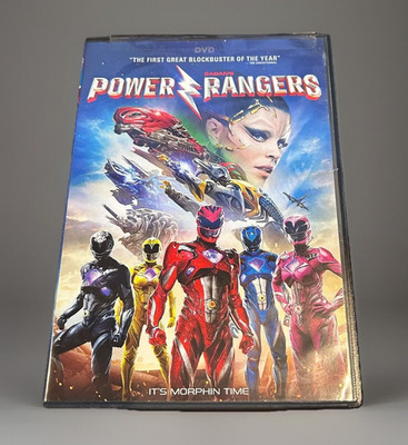 Power Rangers 2017 DVD It's Morphin Time Lionsgate Tested Disc Movie