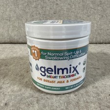 Gelmix Infant Thickener for Breast Milk  Formula - 4.4 oz Jar