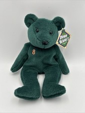 Vintage 1998 Salvino s Bamm Beano s Cal Ripken Jr 8 Bear Orioles Dark Green NWT