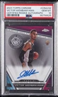 2023 TOPPS CHROME CERTIFIED ROOKIE AUTO #CRAVW VICTOR WEMBANYAMA RC PSA 10