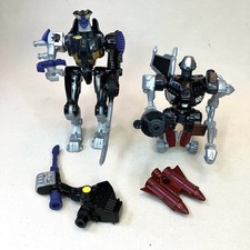 Rock Em Sock Em Robots 2000 Mattel Customized Action Figures Lot Of 2
