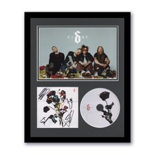 Shinedown "Eight" AUTOGRAPHS Signed Custom Framed 11x14 Matted CD Display ACOA