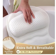 Bath Pillow Luxury Bathtub Pillow, Extra Soft  Comfortable Bath Pillows for Tub