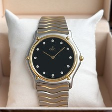Orologio Uomo Ebel Sportwave 35mm Ref: 181903 Quarzo Acciaio/Oro Anni 90 Wave