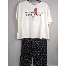 New Look 2 Piece Set Pyjamas Size XL BNWT #b3