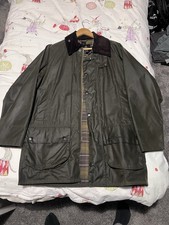 Barbour Beaufort Men's Wax Jacket Size Medium