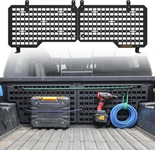 Front Bed MOLLE Panel For 2007–2021 Toyota Tundra Aluminum Storage Organizer