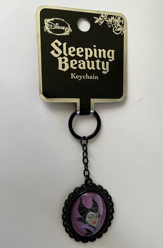 NUEVO Disney Bella Durmiente Maléfica Villana Metal LLAVERO NUEVO CON ETIQUETAS - Imagen 1 de 2