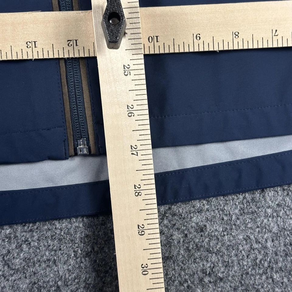 Мужской жилет Vineyard Vines Jim Nantz средний темно-синий мягкая подкладка для гольфа - Изображение 3 из 4