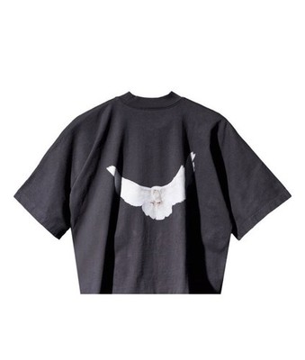 Yeezy Gap Balenciaga Cropped Dove No Seam Tee Medium