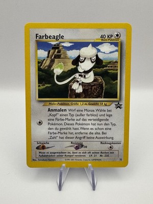 Farbeagle Black Star Promo WP32 Pokemon Karte Deutsch