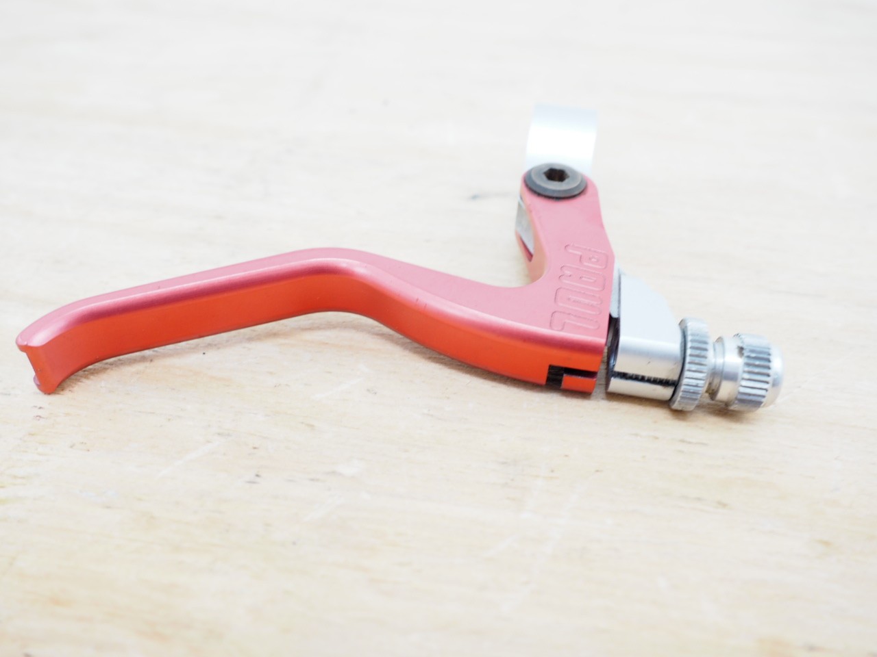 Vintage Paul Components Love V-Brake Levers Pair Red/Silver CNC MTB/Gravel 130g