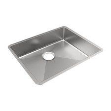 Elkay ECTRUAD211755 Crosstown 18 Gauge Stainless Steel 221/2" x 181/2" x