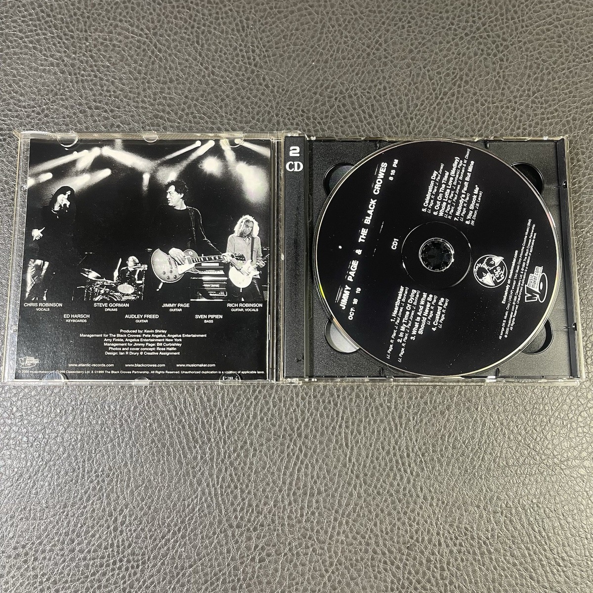 Jimmy Page And The Black Crowes Live At The Greek Excess All
