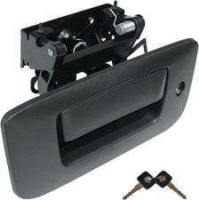 Tailgate Handle Latch and Bezel Trim with 2007-2014 Chevy Silverado/GMC Sierra