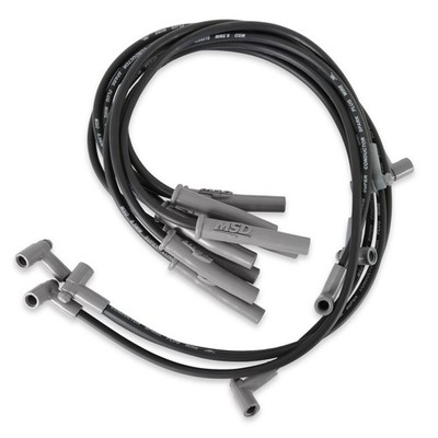 MSD Ignition 31363 Black Super Conductor for 74-76 Big Block Chevy HEI