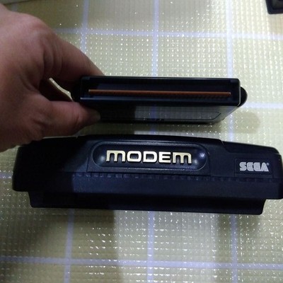 SEGA GAME LIBRARY Toshokan With MODEM HAA-2951 Mega Drive:JPN | eBay