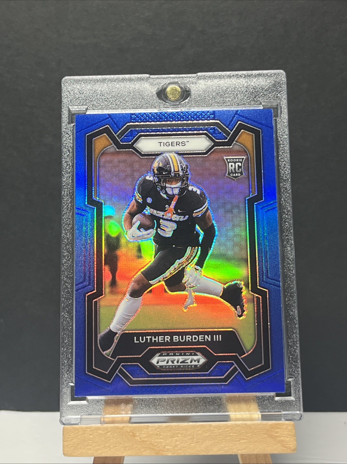 2024 Panini Prizm Draft Picks LUTHER BURDEN III #198 RC Rookie Blue /199 Bears