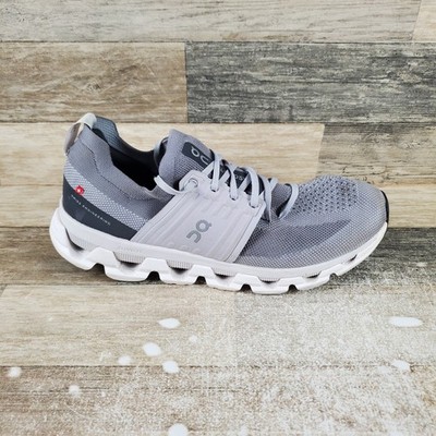 On Running Cloudswift 3 Mens Shoes Sz 11.5 Athletic Gray White Lace up Sneakers