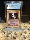 Nintendo CGC 6.5 Mewtwo 10/102 Base Set Holo Rare Italian 2000 Unlimited