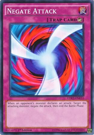 Negate Attack LDK2-ENK33 Common 1st Edition Legendary Decks II Yu-Gi-Oh!