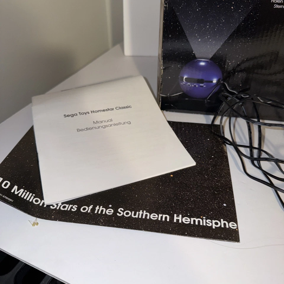 Proyector Sega Toys Homestar Classic Home Planetarium 2016 ~ 2 discos ¡Funciona!! Foto 2 de 4